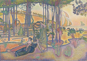 Kveldsluften av Henri-Edmond Cross