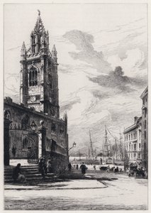 St Nicholas Church, Liverpool (radering)