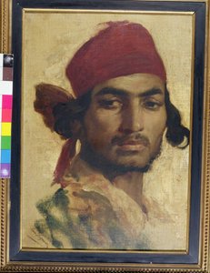 Gitano, lederstudie av Henri Alexandre Georges Regnault