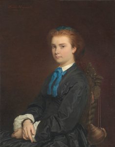 Portrett av en ung kvinne, 1863 av Henri Alexandre Georges Regnault