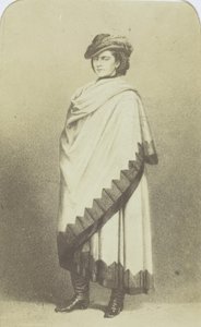 Eks-dronning av Napoli, 1860-69 av Henri Alexis Omer Tournier