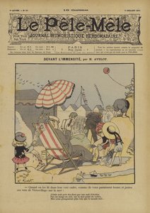 Før uendelighet. Illustrasjon for Le Pele-Mele, 1901