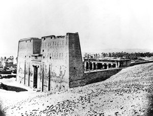 Edfu, Nubia, Egypt, 1887