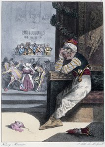 Le Carnival: "" Alle tar gleden der de finner ham"" - i "" Les pastemps"" av Henri Monnier, red. Delpech, Paris av Henri Bonaventure Monnier