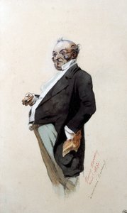 Portrett av forfatteren i Monsieur Prud