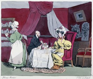 En lege på 1800-tallet - i "" Tidligere og i dag" av Henri Monnier, red. Delpech, Paris av Henri Bonaventure Monnier