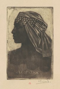 Cleopatra av Henri Charles Guérard