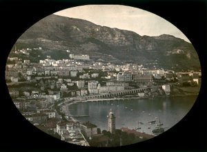 Byen og Monacobukten av Henri Chouanard