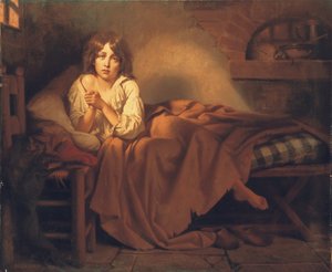 Dauphin Louis XVII i Temple Prison, 1851