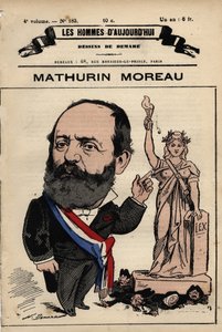 Tegneserie av Mathurin Moreau (1822-1912) fra 