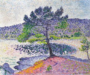 Strand, kveldseffekt, 1902 av Henri Edmond Cross
