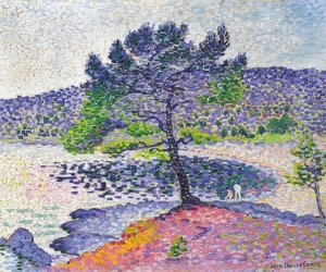 Strand i kveldslyset. 1902 av Henri Edmond Cross