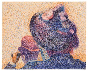 Studie for tyrefektingsscene, 1893 av Henri Edmond Cross