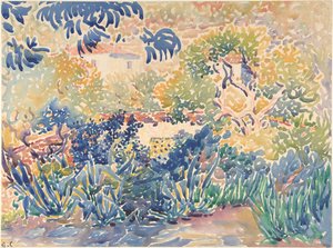 Kunstnerhagen i Saint-Clair, 1904-5.