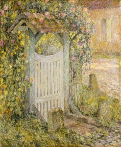 The Pothuis, Gerberoy av Henri Eugene Augustin Le Sidaner