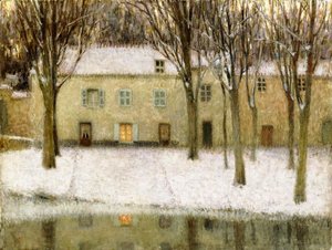 Liten flekk ved vannet av Henri Eugene Augustin Le Sidaner
