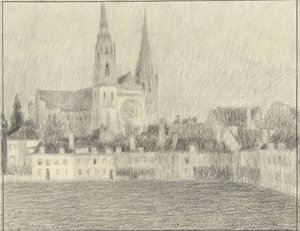 Utsikt over Chartres