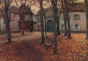 Landsbyen om høsten, c1915