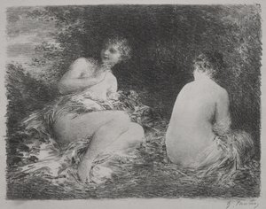 Badende av Henri Fantin-Latour