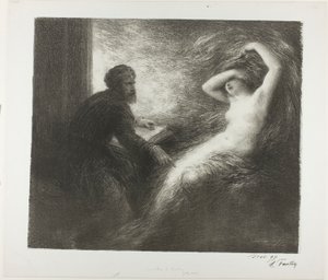 Fremkalling av Kundry av Henri Fantin-Latour