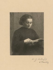 Lesende kvinne av Henri Fantin-Latour