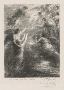 Paradies und die Peri von Henri Fantin-Latour