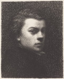 Selvportrett som syttenåring av Henri Fantin-Latour
