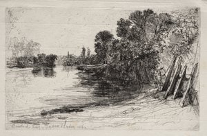 Brentford ferge av Ignace Henri Jean Fantin Latour