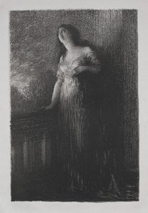 Betroelse til natten av Ignace Henri Jean Fantin Latour