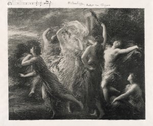 Trojanernes dans av Ignace Henri Jean Fantin Latour