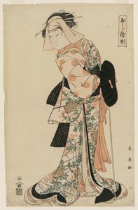 Danser som Kuzunoha, Fox Spirit forkledd som en kvinne av Ignace Henri Jean Fantin Latour