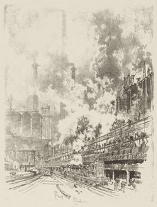 Engelsk krigsarbeid: biprodukter av Ignace Henri Jean Fantin Latour