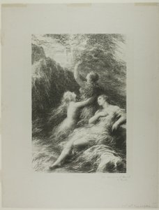 Finale til Twilight of the Gods av Ignace Henri Jean Fantin-Latour