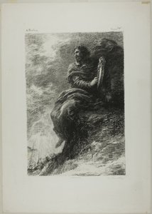 Harold: I fjellene av Ignace Henri Jean Fantin Latour