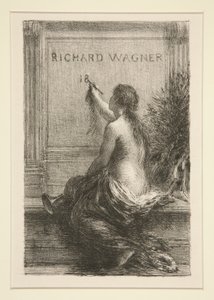 Udødelighet? (Udødelighet) av Ignace Henri Jean Fantin Latour