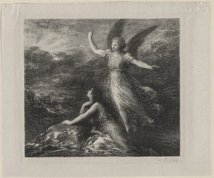 Paradise og Peri av Ignace Henri Jean Fantin-Latour