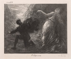 Manfred og Astarte av Ignace Henri Jean Fantin Latour