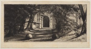 Mytton Hall av Ignace Henri Jean Fantin Latour