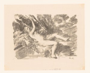 Naken kvinne våkner Le Reveil av Ignace Henri Jean Fantin Latour