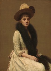 Portrett av Sonia, 1890. av Ignace Henri Jean Fantin Latour