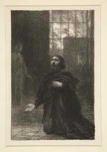 Rienzi: akt V, en del av Rienzi (Rienzi: Akt V, Rienzi av Ignace Henri Jean Fantin-Latour