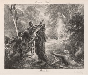 Rinaldo av Ignace Henri Jean Fantin Latour