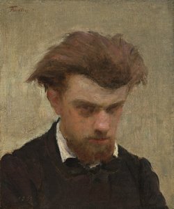 Selvportrett av Ignace Henri Jean Fantin Latour