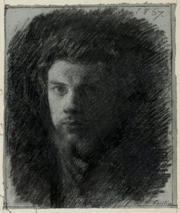 Selvportrett av Ignace Henri Jean Fantin-Latour