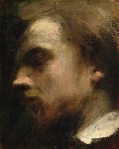 Selvportrett, ca. 1858.