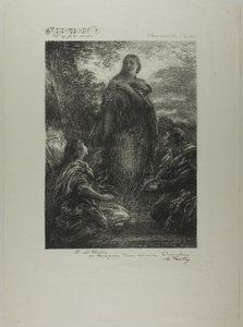Semiramis av Ignace Henri Jean Fantin Latour