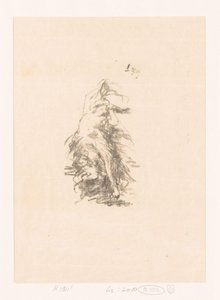 Studie av en dansende kvinne av Ignace Henri Jean Fantin Latour