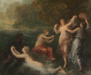 Tannhäuser av Ignace Henri Jean Fantin Latour