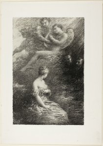 The Damnation of Faust: The Appearance of Marguerite av Ignace Henri Jean Fantin Latour