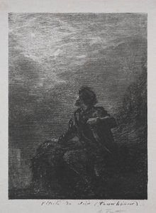 Aftenstjernen av Ignace Henri Jean Fantin Latour